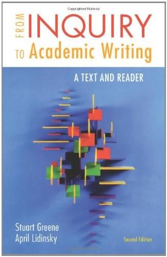 From Inquiry to Academic Writing