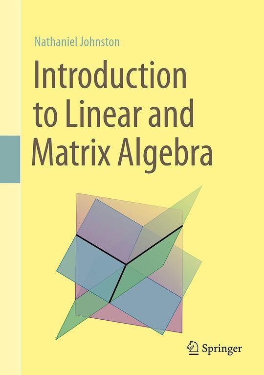 Introduction to  Linear and Matrix Algebra