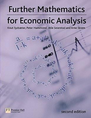 Further Mathematics for Economic Analysis