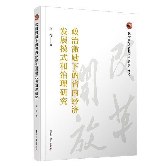 政治激励下的省内经济发展模式和治理研究