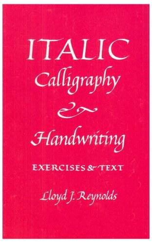Italic Calligraphy and Handwriting