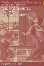 The First Epistle to the Corinthians