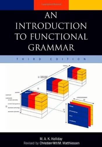 An Introduction to Functional Grammar
