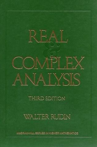 Real and Complex Analysis