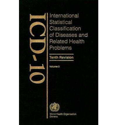 10th Revised edition of International Classification of Disease""